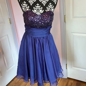 Purple Sparkle Dress